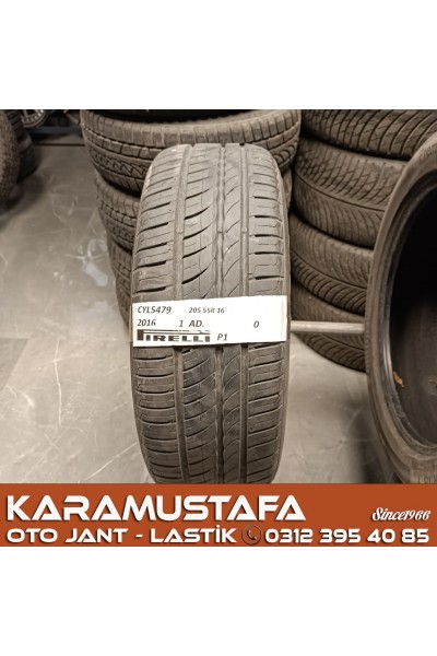 205 55 R 16 PIRELLI P1 91H * 2016 * 1 ADET * CYL5479 **