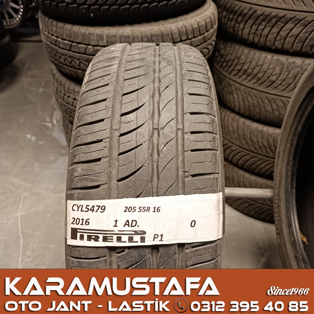 205 55 R 16 PIRELLI P1 91H * 2016 * 1 ADET * CYL5479