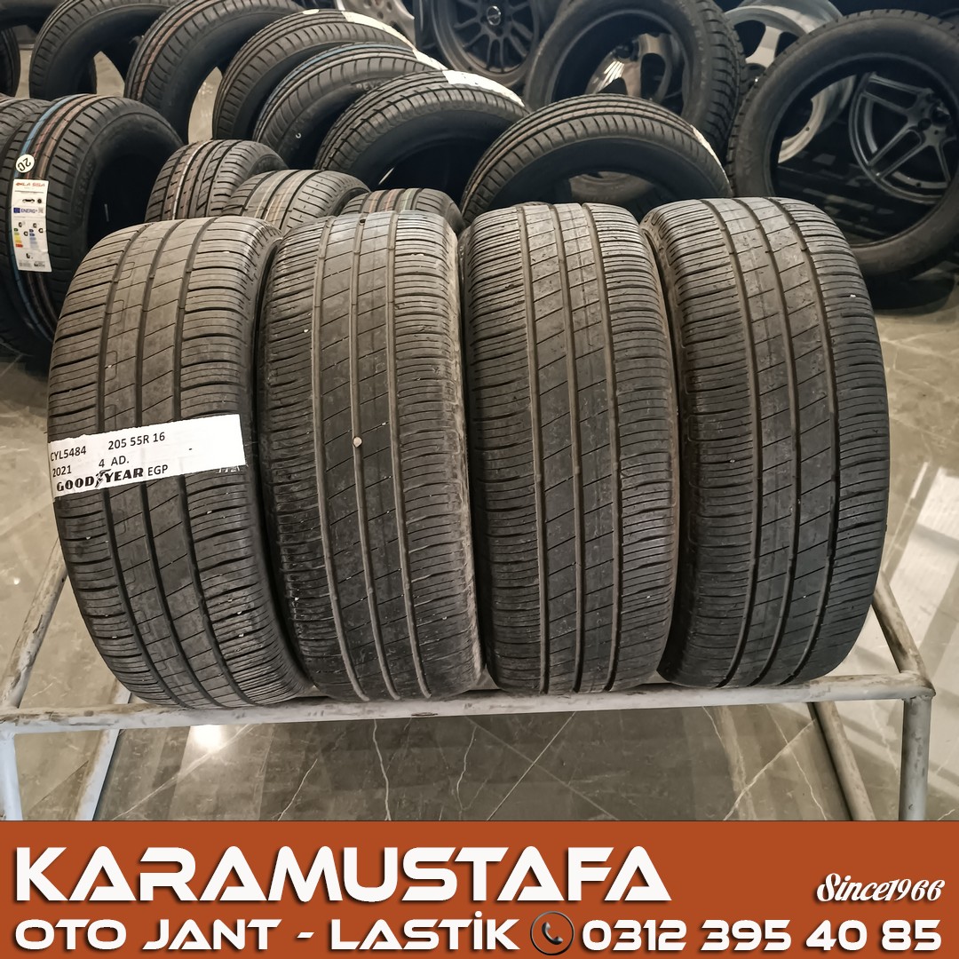 205 55 R 16 GOODYEAR EGP 91V * 2021 * 4 ADET * CYL5484