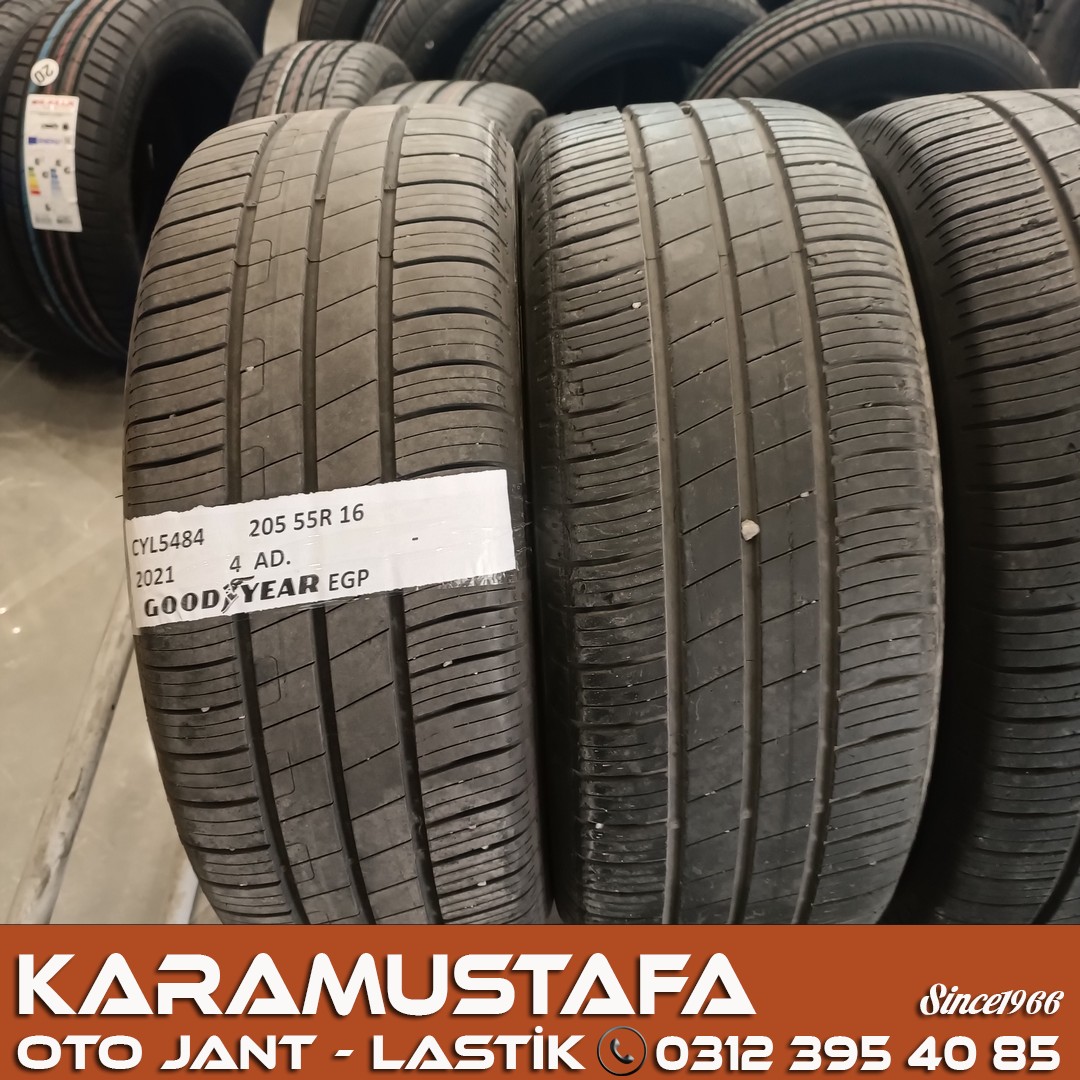205 55 R 16 GOODYEAR EGP 91V * 2021 * 4 ADET * CYL5484