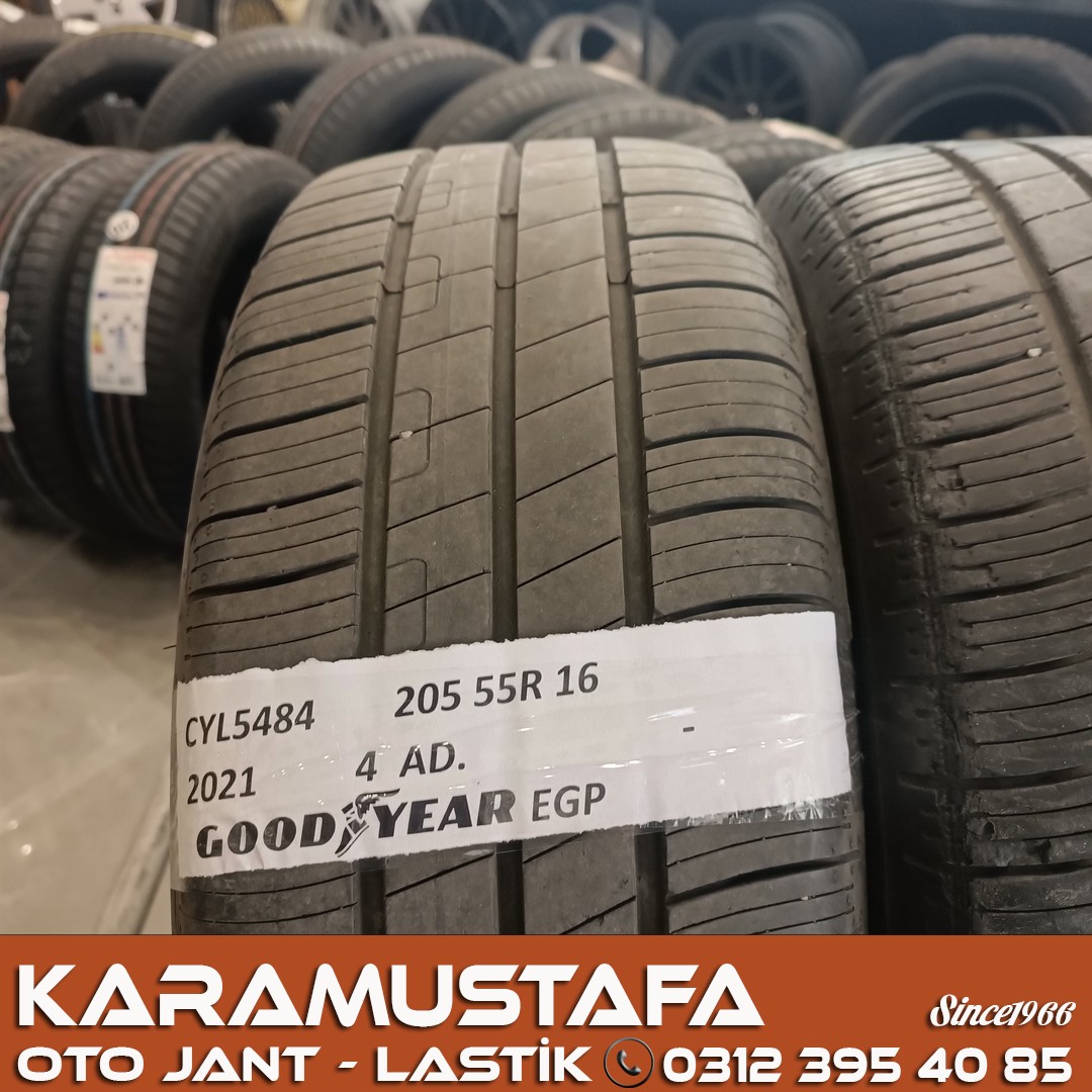 205 55 R 16 GOODYEAR EGP 91V * 2021 * 4 ADET * CYL5484