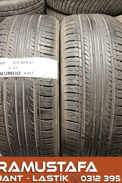 215 50 R 17 KUMHO KH17 91V * 2015 * 2 ADET * CYL5488