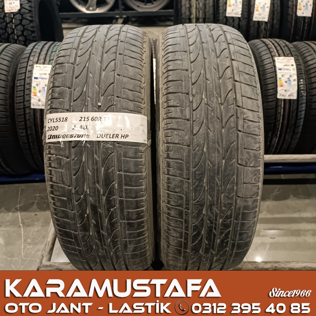 215 60 R 17 BRIDGESTONE DUELER HP 96H * 2020 * 2 ADET * CYL5518