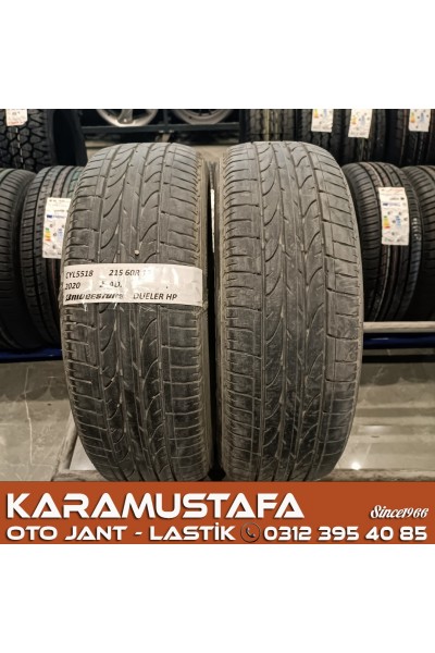 215 60 R 17 BRIDGESTONE DUELER HP 96H * 2020 * 2 ADET * CYL5518 **