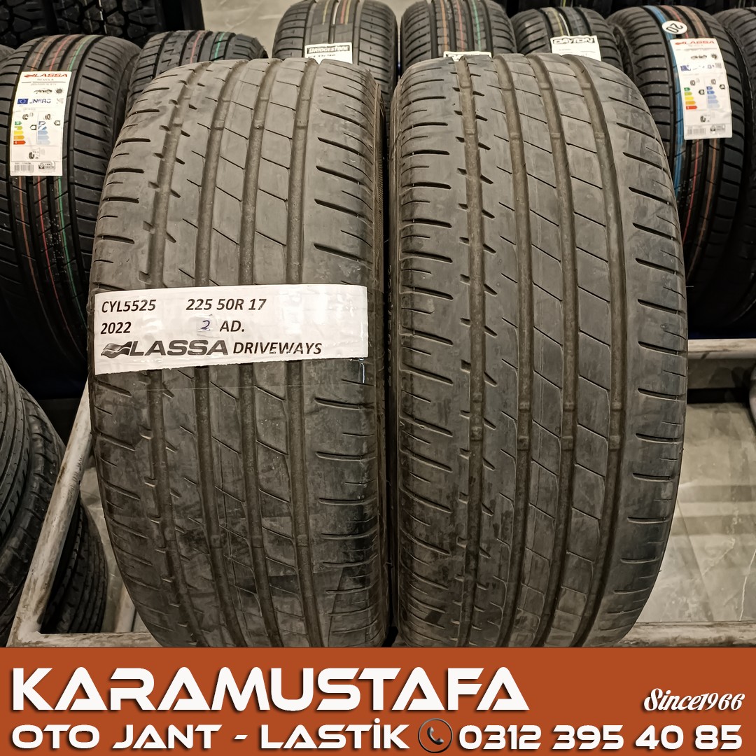 225 50 R 17 LASSA DRIVEWAYS 98W * 2022 * 2 ADET * CYL5525