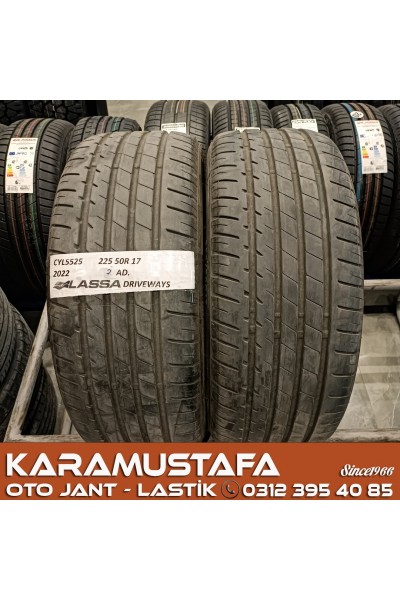 225 50 R 17 LASSA DRIVEWAYS 98W * 2022 * 2 ADET * CYL5525