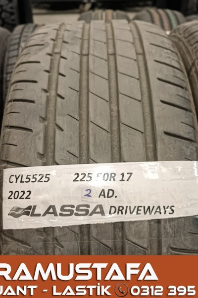 225 50 R 17 LASSA DRIVEWAYS 98W * 2022 * 2 ADET * CYL5525