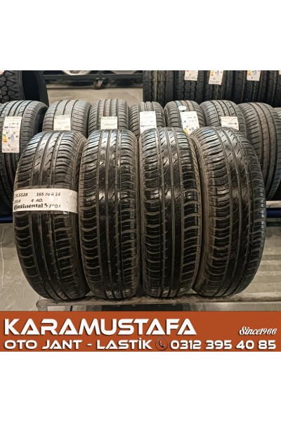 165 70 R 14 CONTINENTAL ECO3 * 2014 * 4 ADET * CYL5528 **