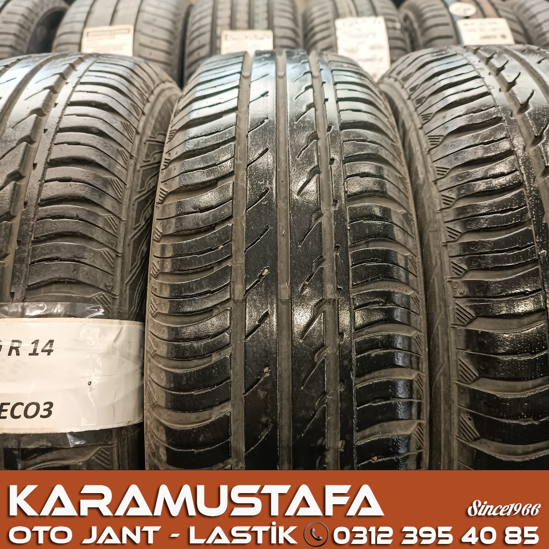 165 70 R 14 CONTINENTAL ECO3 * 2014 * 4 ADET * CYL5528