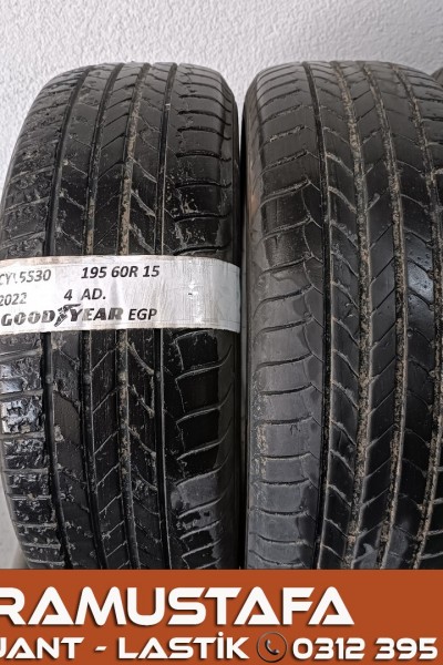 195 60 R 15 GOODYEAR EGP 88H * 2022 * 4 ADET * CYL5530 **