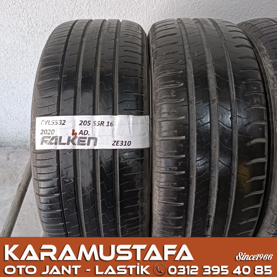 205 55 R 16 FALKEN ZE310 91V * 2020 * 4 ADET * CYL5532