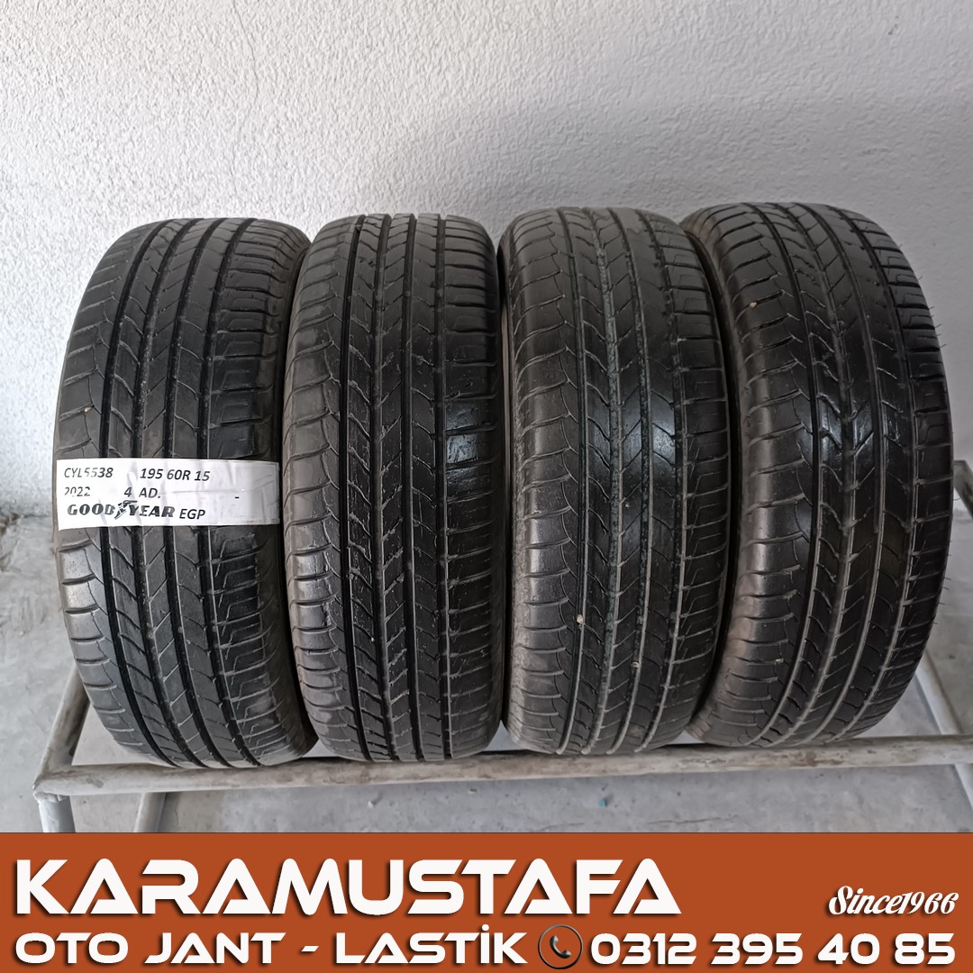 195 60 R 15 GOODYEAR EGP 88H * 2022 * 4 ADET * CYL5538