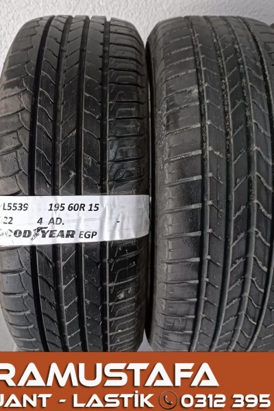 195 60 R 15 GOODYEAR EGP 88H * 2022 * 4 ADET * CYL5539 **