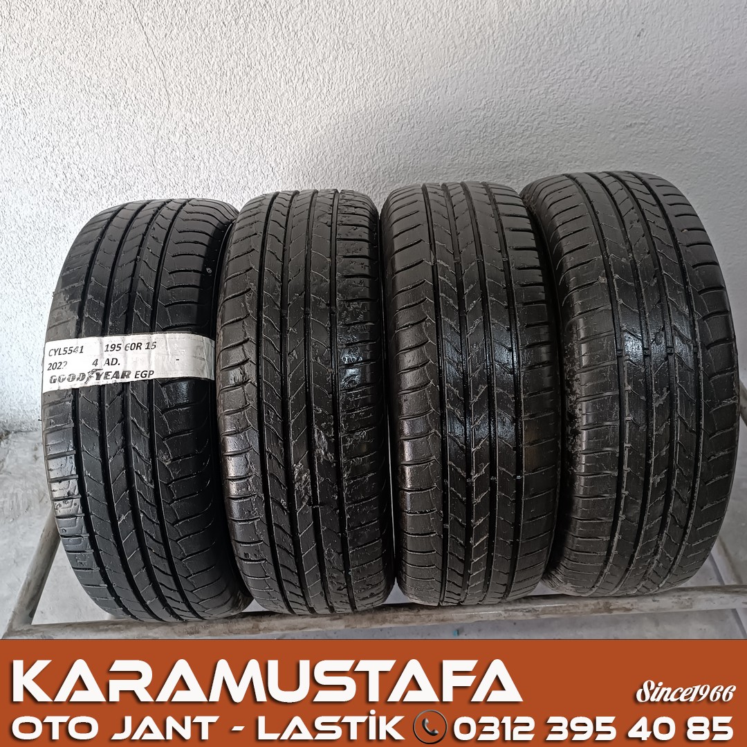 195 60 R 15 GOODYEAR EGP 88H * 2022 * 4 ADET * CYL5541