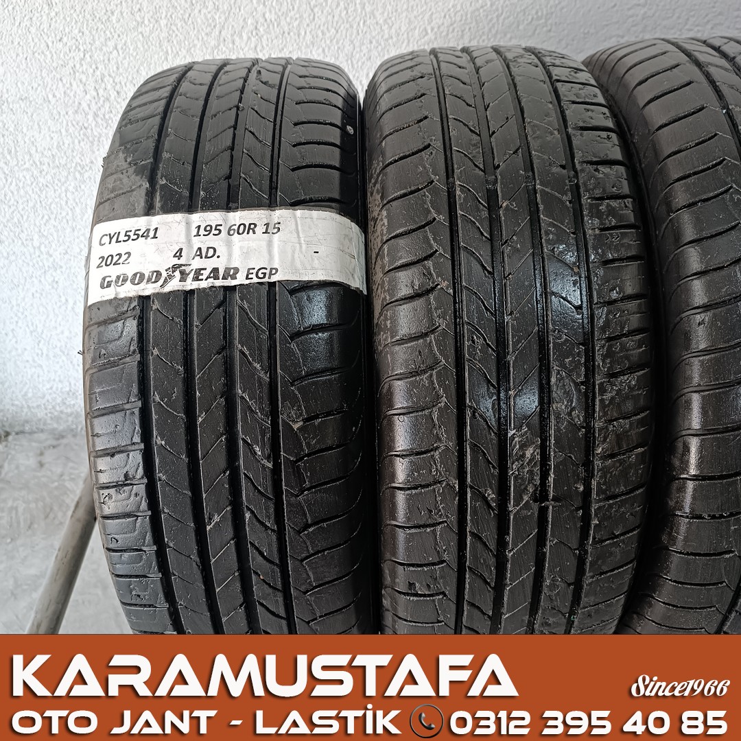 195 60 R 15 GOODYEAR EGP 88H * 2022 * 4 ADET * CYL5541
