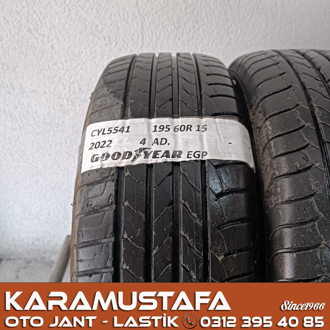 195 60 R 15 GOODYEAR EGP 88H * 2022 * 4 ADET * CYL5541