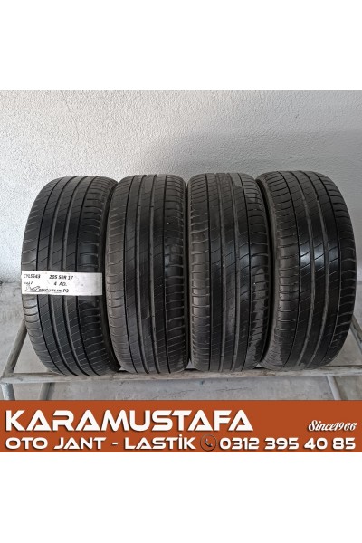 205 50 R 17 MICHELIN PRIMACY3 93V * 2017 * 4 ADET * CYL5543 **
