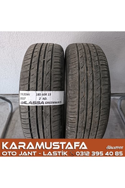 185 60 R 15 LASSA GREENWAYS 88H * 2017 * 1 ADET * CYL5544 **