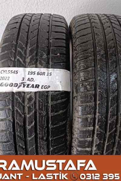 195 60 R 15 GOODYEAR EGP 88H * 2022 * 4 ADET * CYL5545