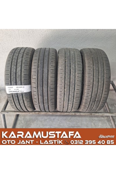 195 60 R 15 CONTINENTAL EC6 88H * 2022 * 4 ADET * CYL5550 **