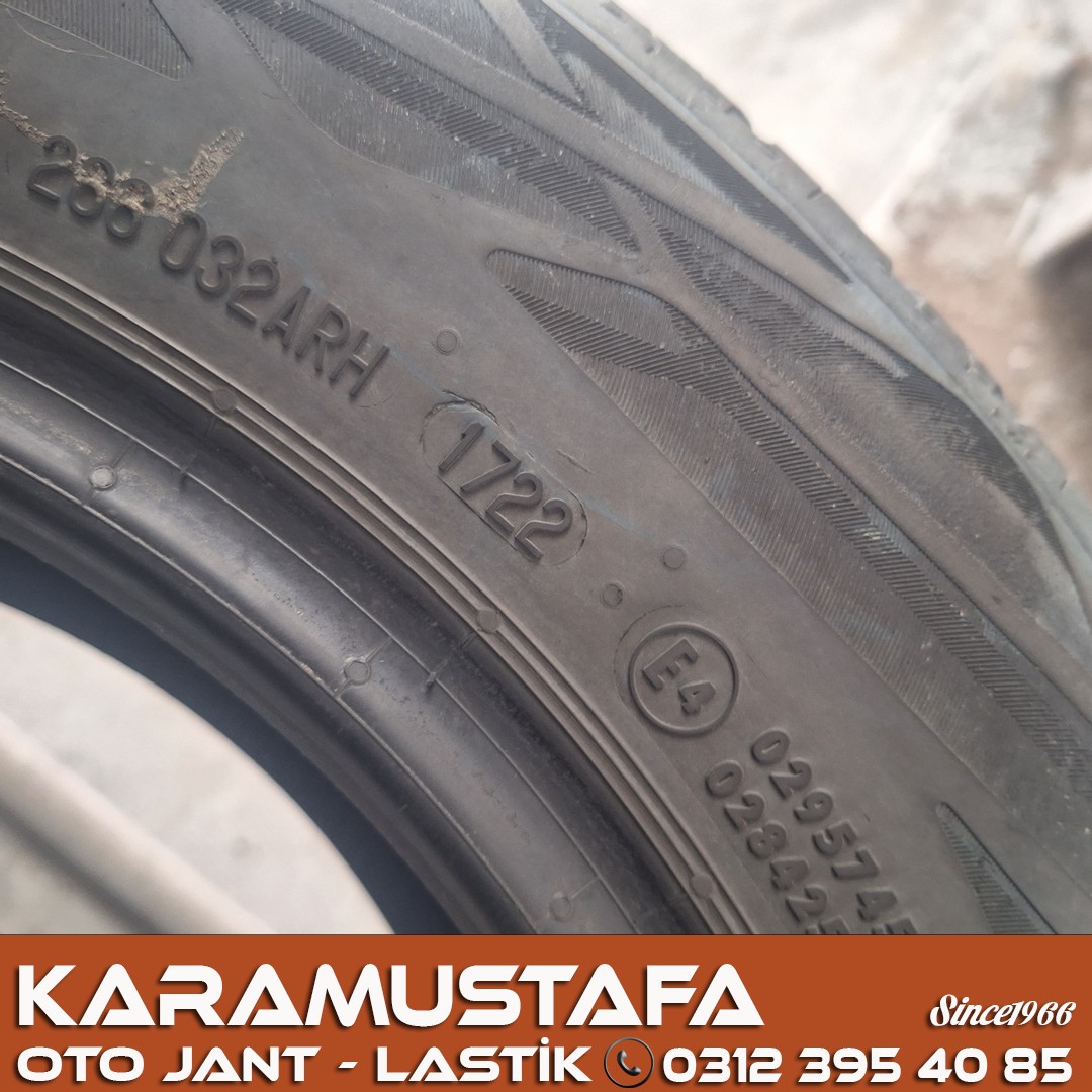 195 60 R 15 CONTINENTAL EC6 88H * 2022 * 4 ADET * CYL5553