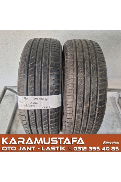 195 60 R 15 PETLAS PT515 88H * 2016 * 2 ADET * CYL5559