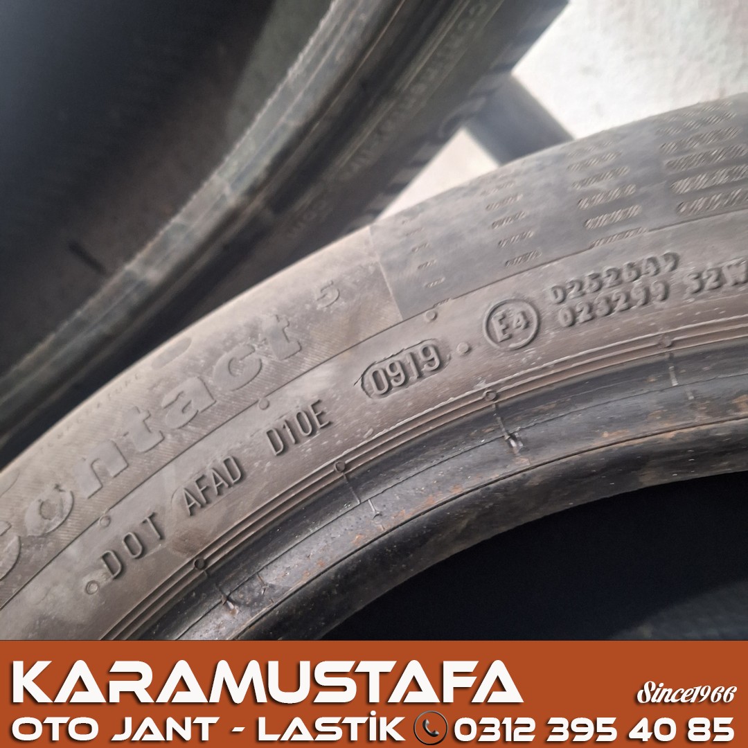 185 65 R 15 CONTINENTAL CEC5 92T * 2019 * 3 ADET * CYL5567