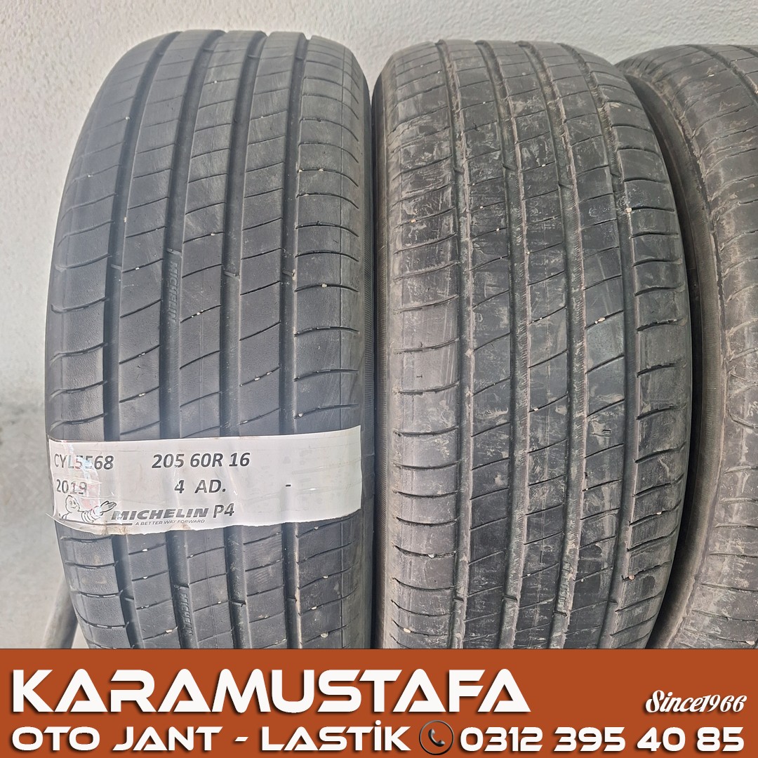205 60 R 16 MICHELIN PRIMACY4 92V * 2019 * 4 ADET * CYL5568