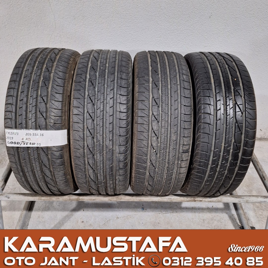 205 55 R 16 GOODYEAR ES 91V * 2019 * 4 ADET * CYL5573