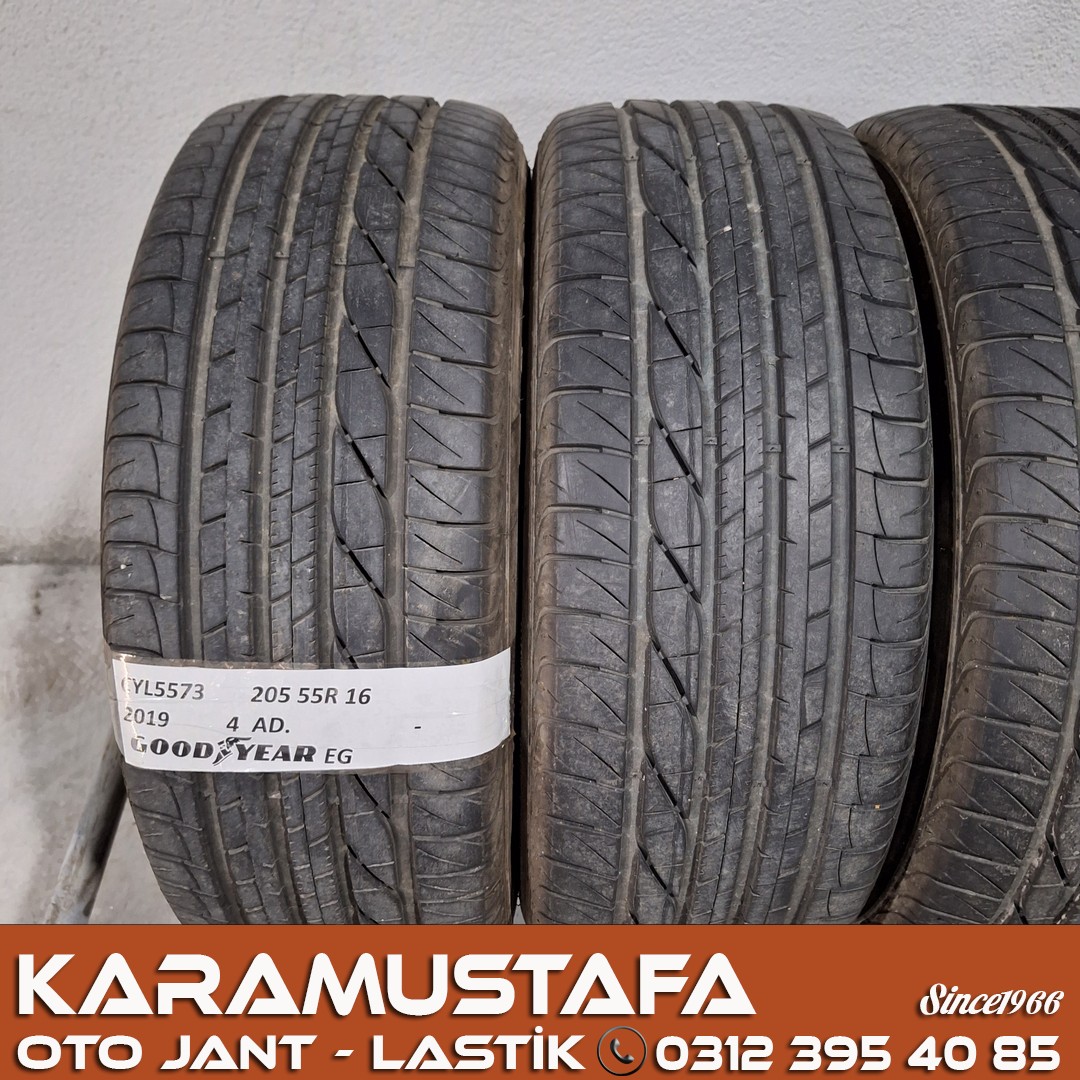 205 55 R 16 GOODYEAR ES 91V * 2019 * 4 ADET * CYL5573
