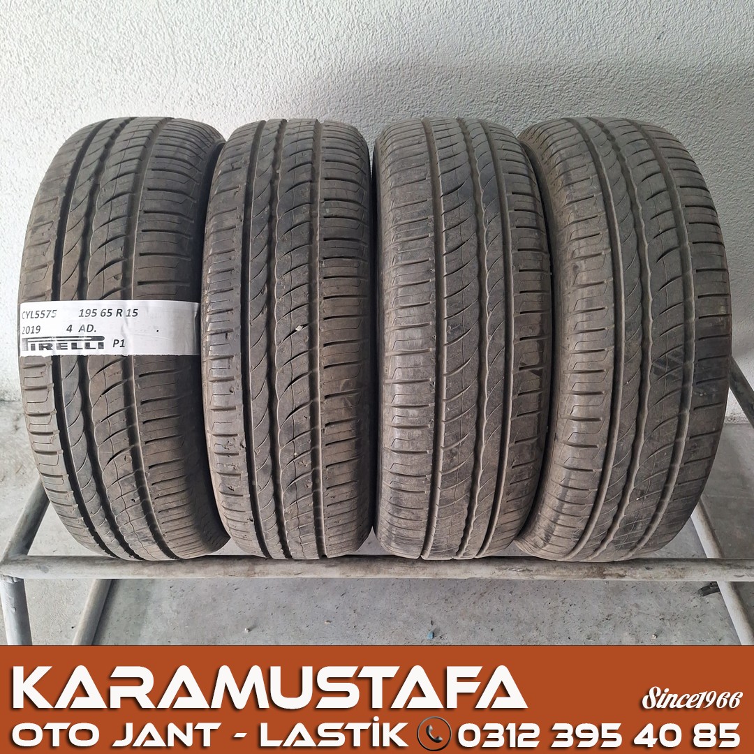 195 65 R 15 PIRELLI P1 91H * 2019 * 4 ADET * CYL5575