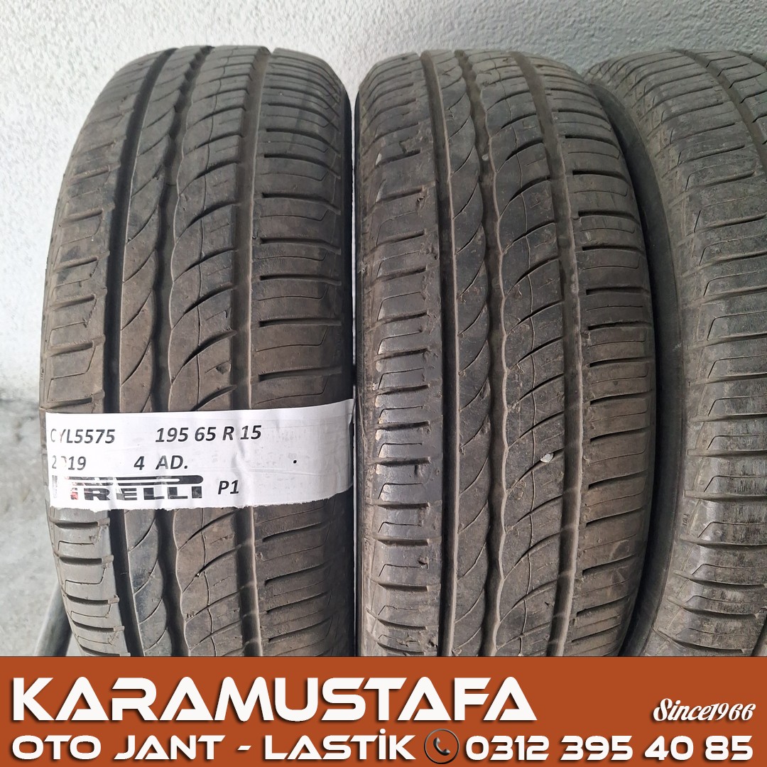 195 65 R 15 PIRELLI P1 91H * 2019 * 4 ADET * CYL5575