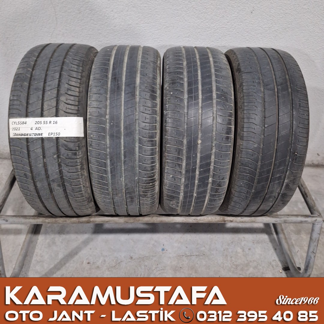 205 55 R 16 BRIDGESTONE EP150 91V * 2021 * 4 ADET * CYL5584