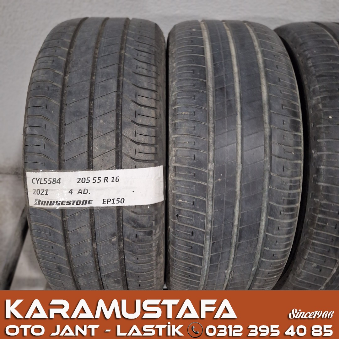 205 55 R 16 BRIDGESTONE EP150 91V * 2021 * 4 ADET * CYL5584