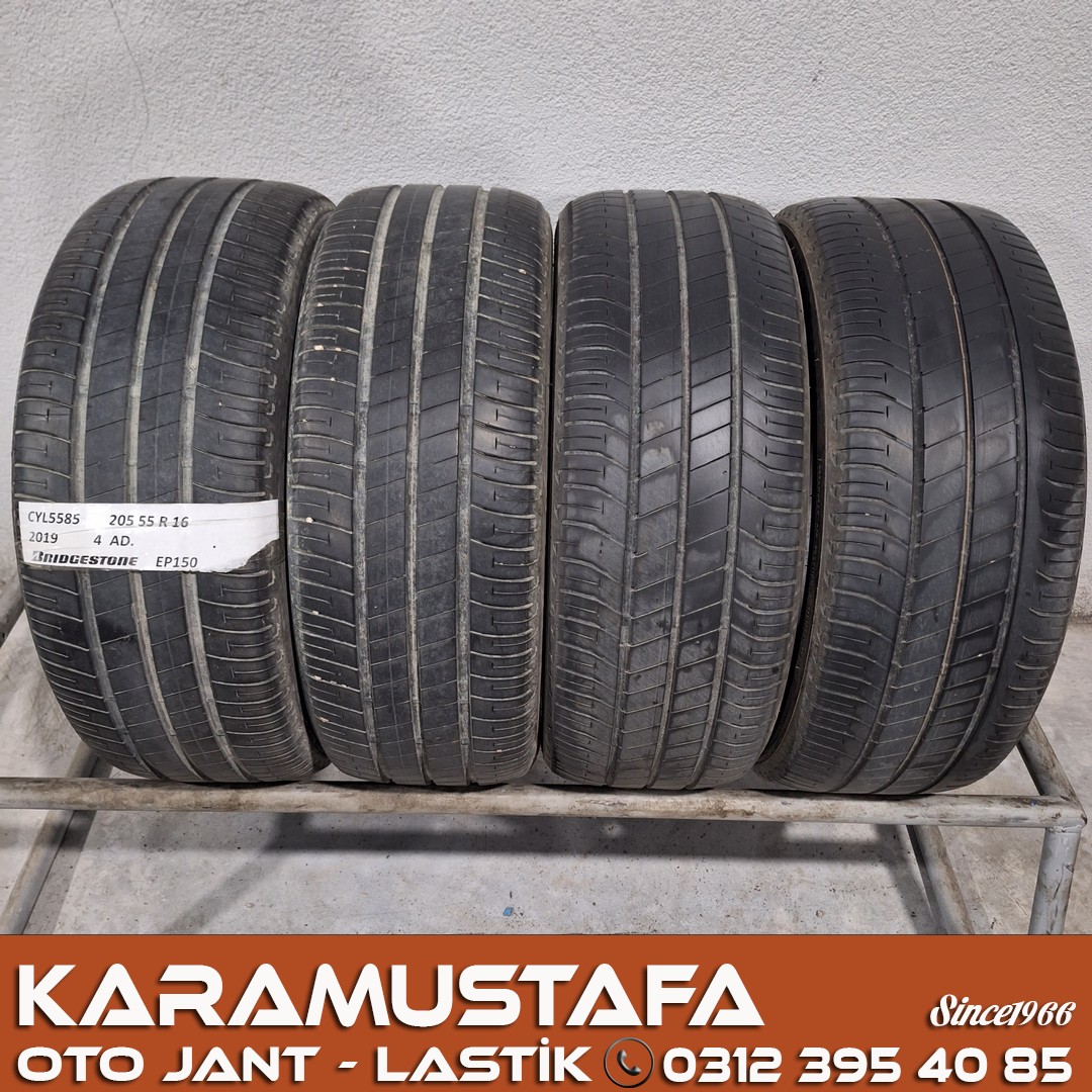 205 55 R 16 BRIDGESTONE EP150 91V * 2019 * 4 ADET * CYL5585