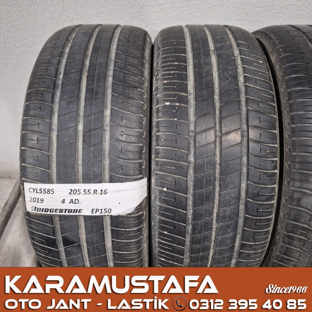 205 55 R 16 BRIDGESTONE EP150 91V * 2019 * 4 ADET * CYL5585