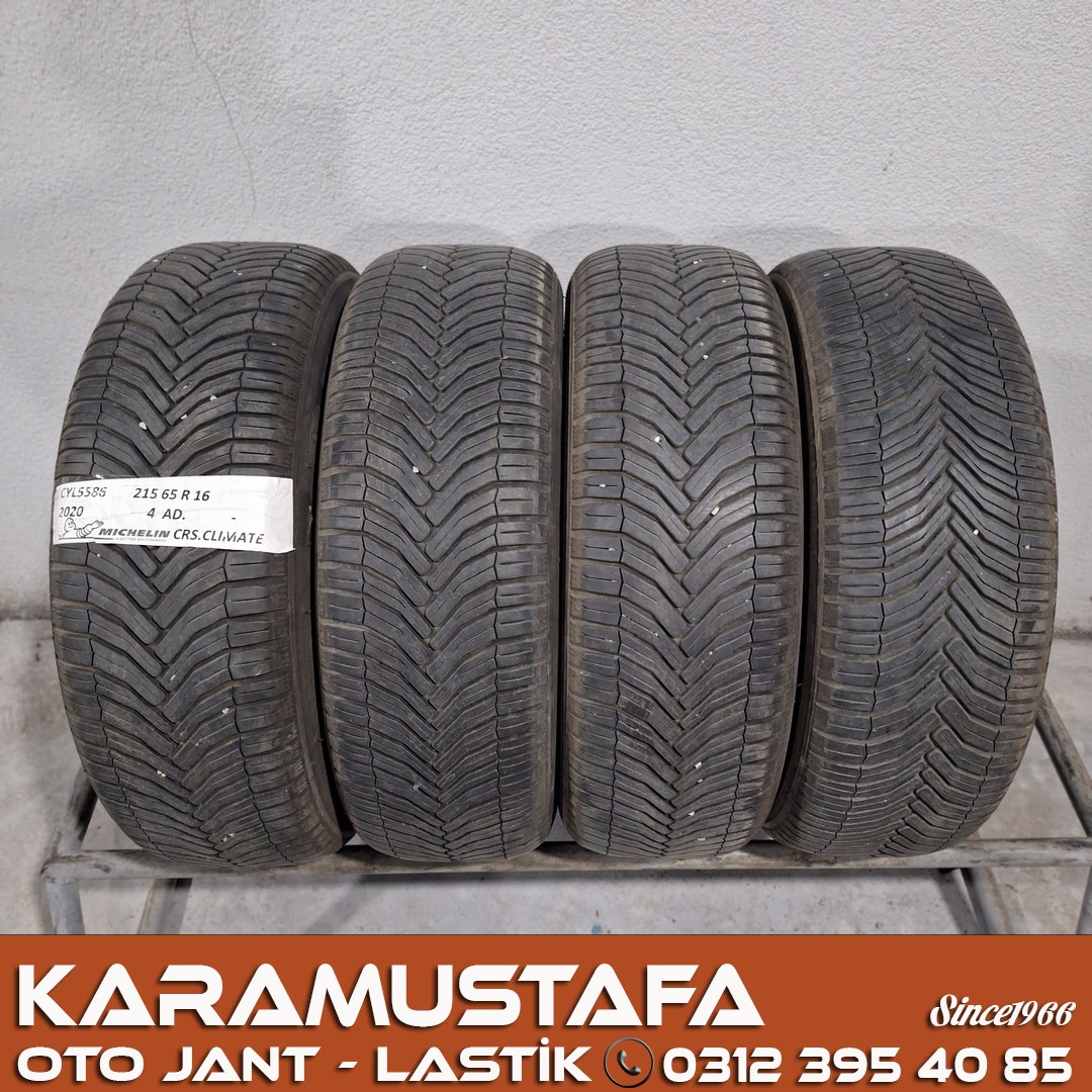 215 65 R 16 MICHELIN CROSCLIMATE 102V * 2020 * 4 ADET * CYL5586