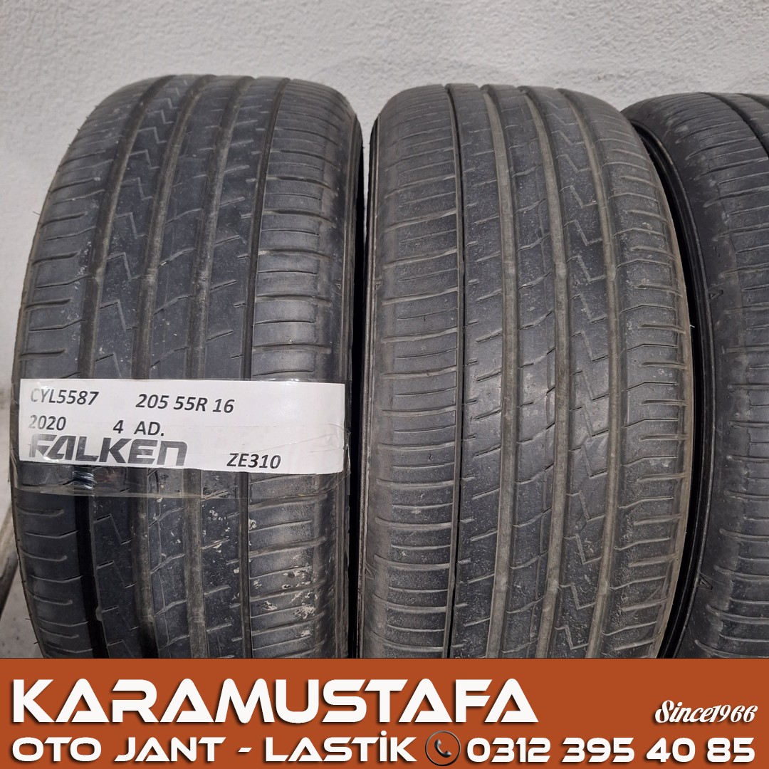 205 55 R 16 FALKEN ZE310 91V * 2020 * 4 ADET * CYL5587