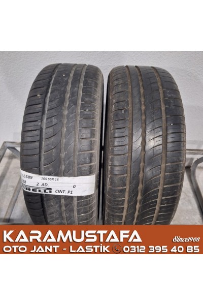 205 55 R 16 PIRELLI CP1 91H * 2018 * 2 ADET * CYL5589 **