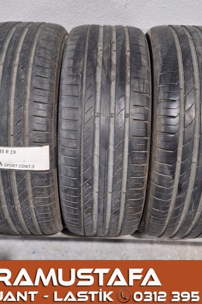 225 45 R 19 CONTINENTAL CSC5 96W * 2015 * 2 ADET * CYL5591