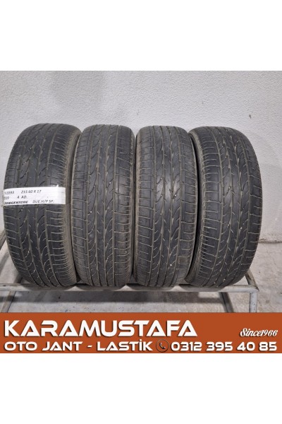 215 60 R 17 BRIDGESTONE DUELER HP 96H * 2019 * 4 ADET * CYL5593 **
