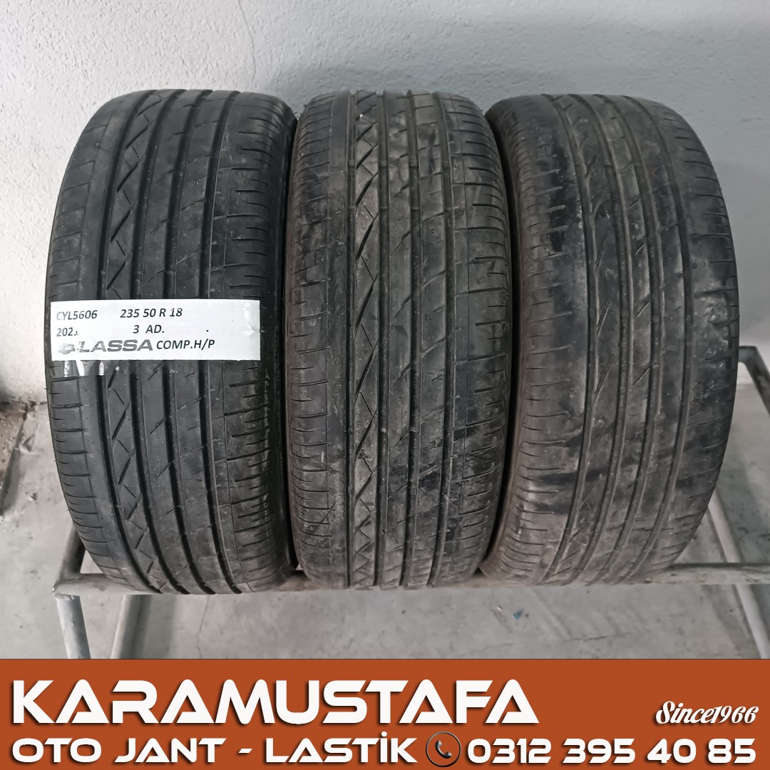 235 50 R 18 LASSA COMPETUS HP 97V * 2021 * 2 ADET * CYL5606 **