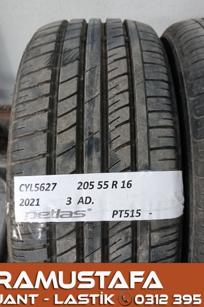 205 55 R 16 PETLAS PT515 91V * 2021 * 1 ADET * CYL5627 **