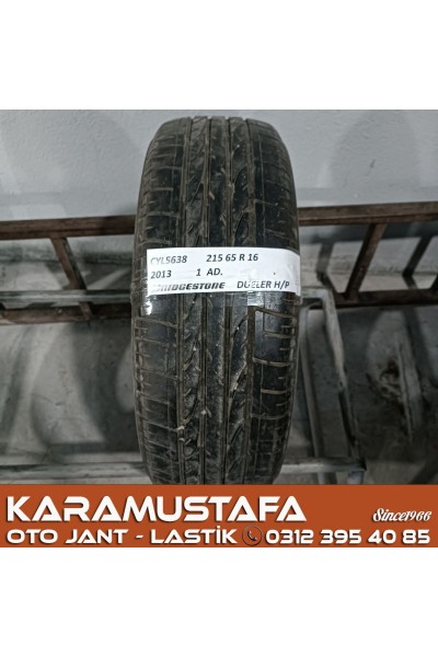 215 65 R 16 BRIDGESTONE DUELER HP 98H * 2013 * 1 ADET * CYL5638 **