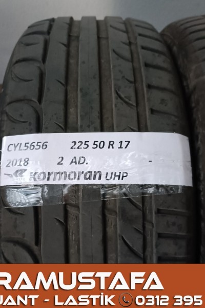 225 50 R 17 KORMORAN UHP 95W * 2018 * 2 ADET * CYL5656