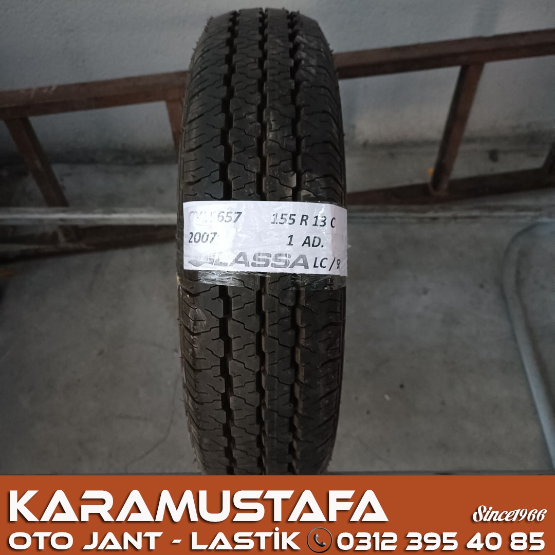 155 R 13 LASSA LC/R 85N * 2007 * 1 ADET * CYL5657