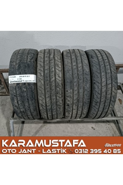 195 60 R 16 CONTINENTAL VANCO100 99H * 2020 * 4 ADET * CYL5683 **