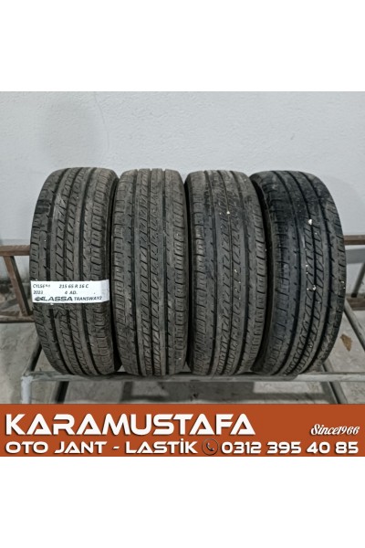 215 65 R 16 LASSA TRANSWAY2 109T * 2023 * 4 ADET * CYL5684 **
