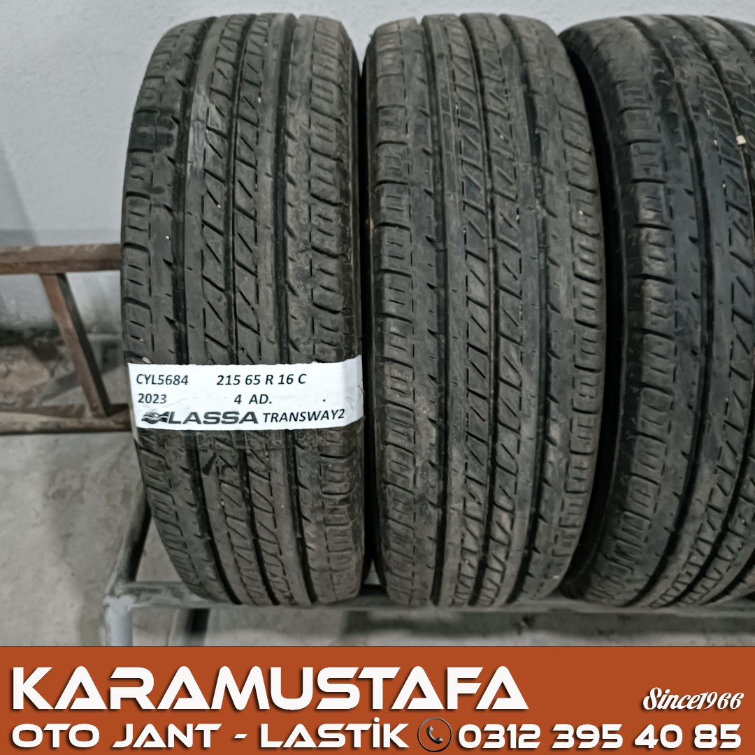 215 65 R 16 LASSA TRANSWAY2 109T * 2023 * 4 ADET * CYL5684