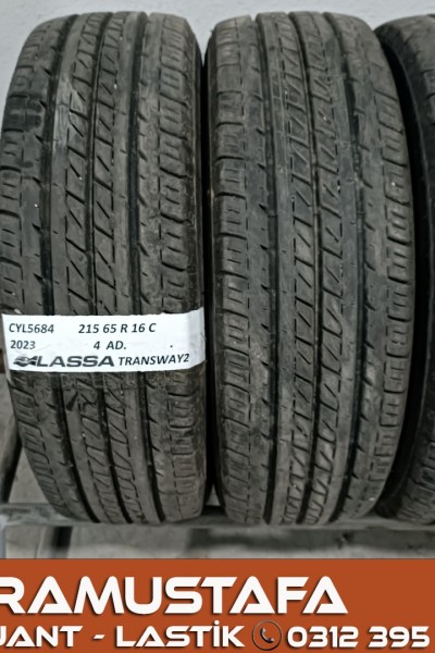 215 65 R 16 LASSA TRANSWAY2 109T * 2023 * 4 ADET * CYL5684 **